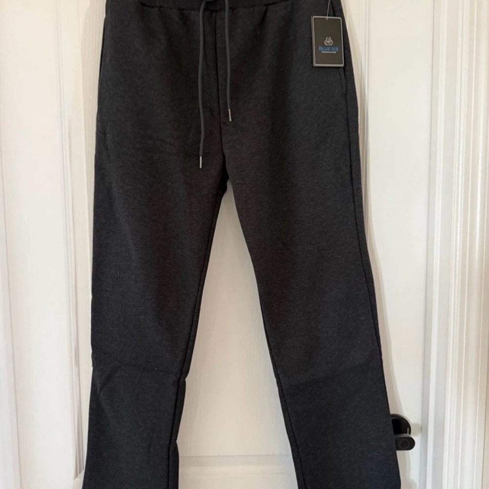Blue Ice Men's Dark Gray Joggers Small New (T4025)
